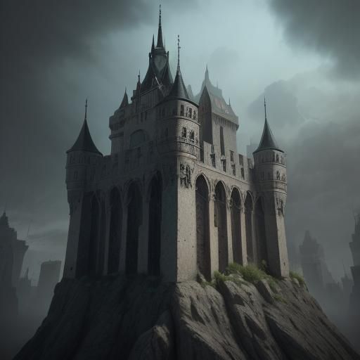 Citadel Refuge: Epic Digital Matte Painting