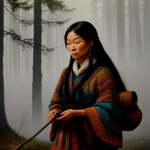 Exploring Siberian Culture Through AI Art