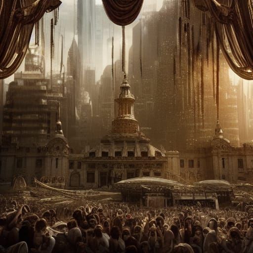 Epic Cinematic Ozon Baby Digital Matte Painting