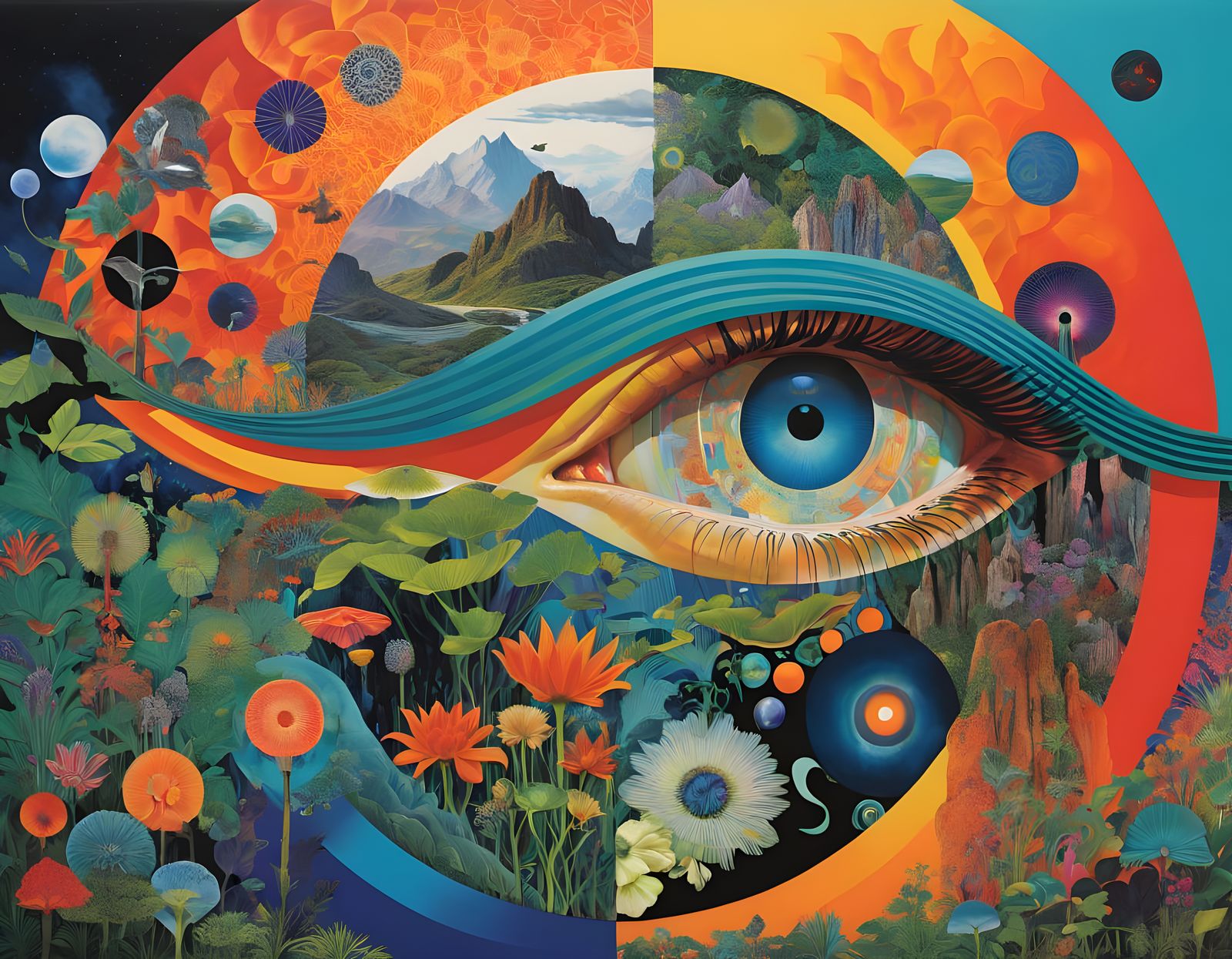 Vibrant Surreal Portraits of Human Reality