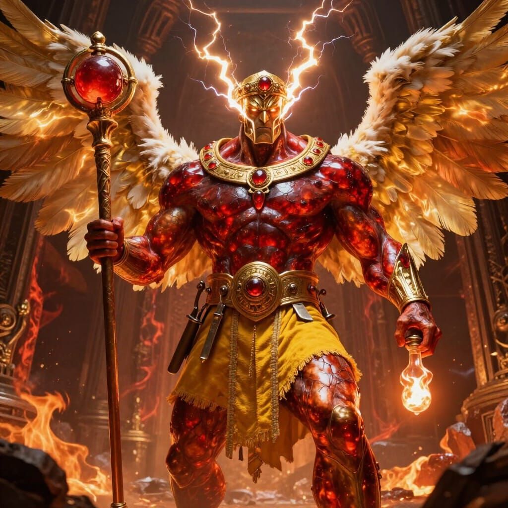 Marbas Shedim: Fiery Lightning God of the Forge