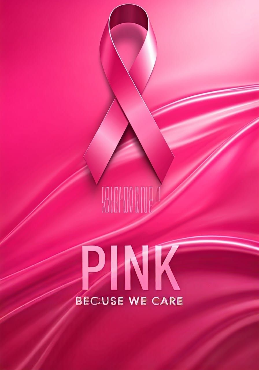 Pink Cancer Awareness Campaign Poster