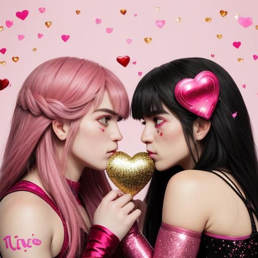 Epic Cosmic Wrestle Between Love and Valentine's Day