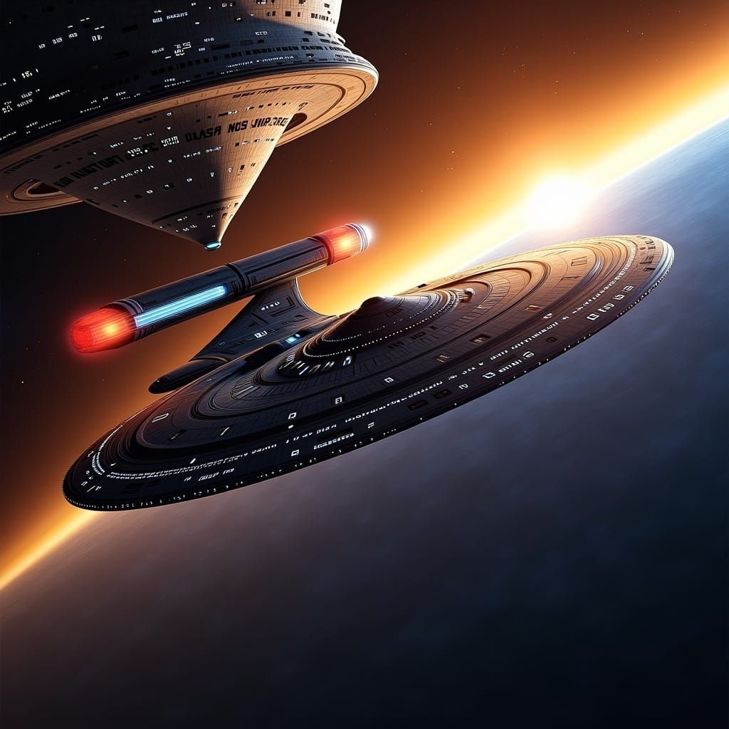 The U.S.S. Defiant Hybrid