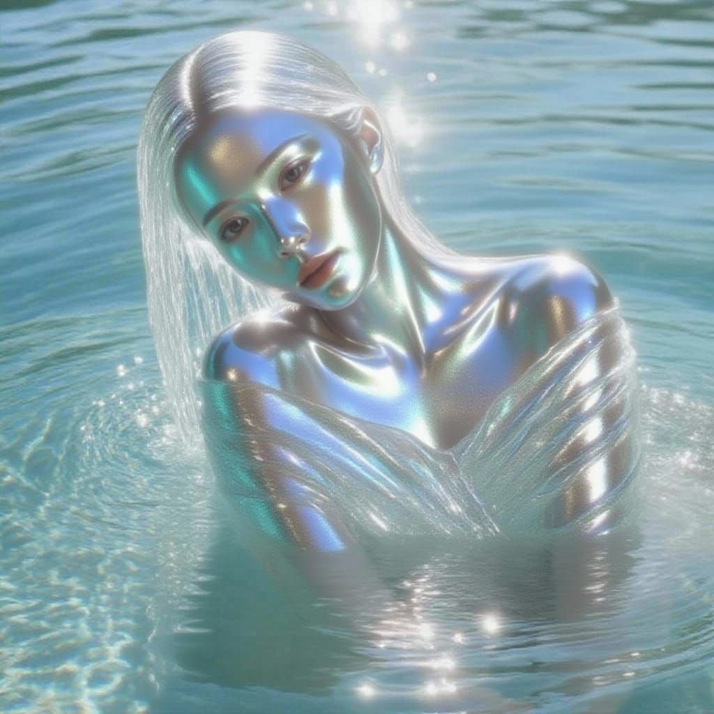 ShuiHuo: Water Evolution IV - Figure Made of Pure Water