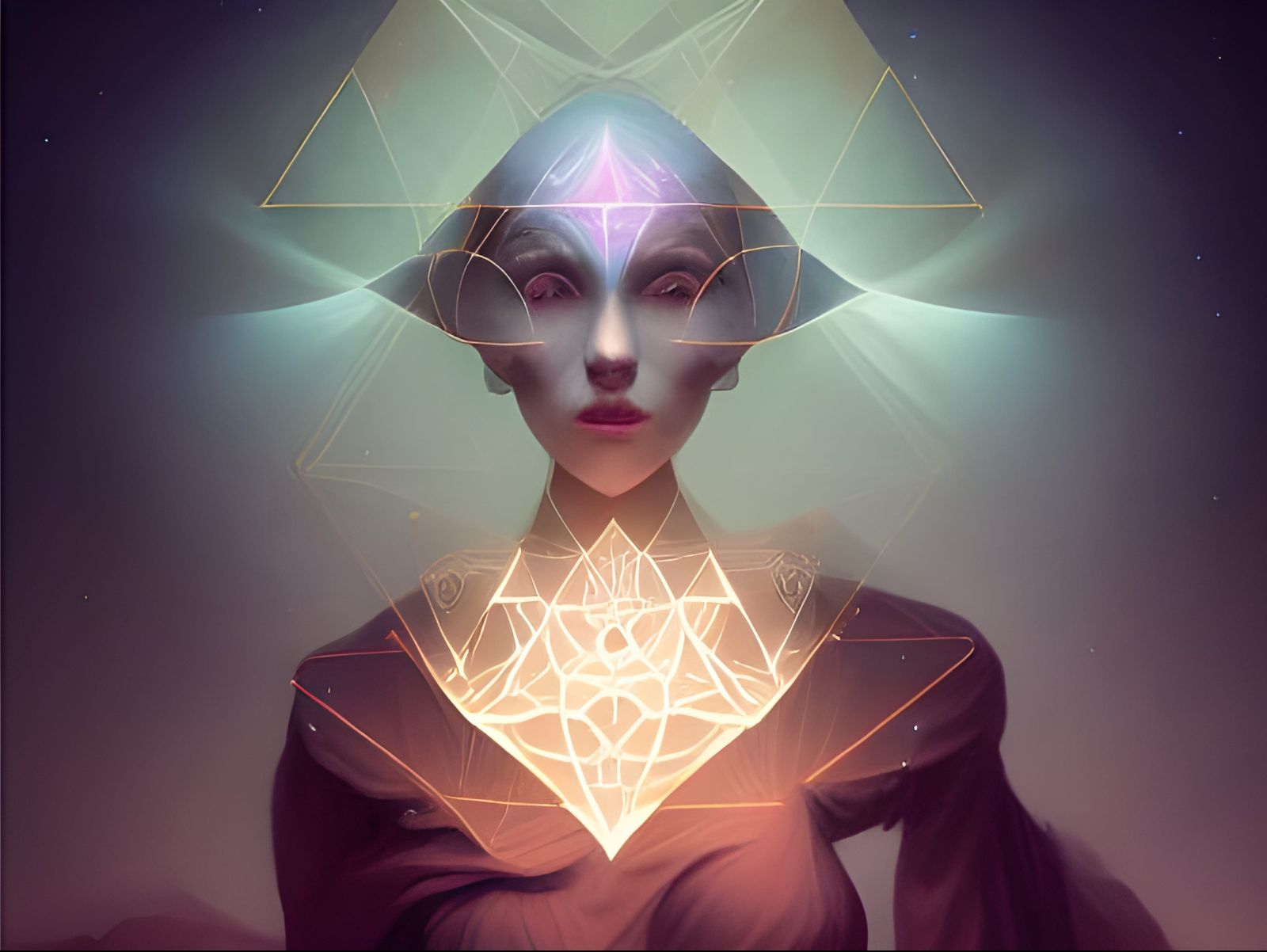 Dreamlike Geometry: A Volumetric Digital Concept