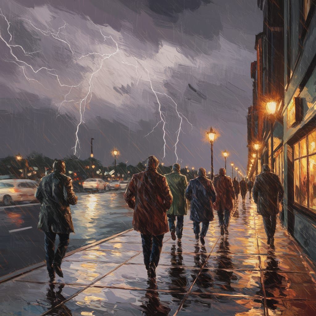 City Figures Seek Shelter in a Turbulent Storm