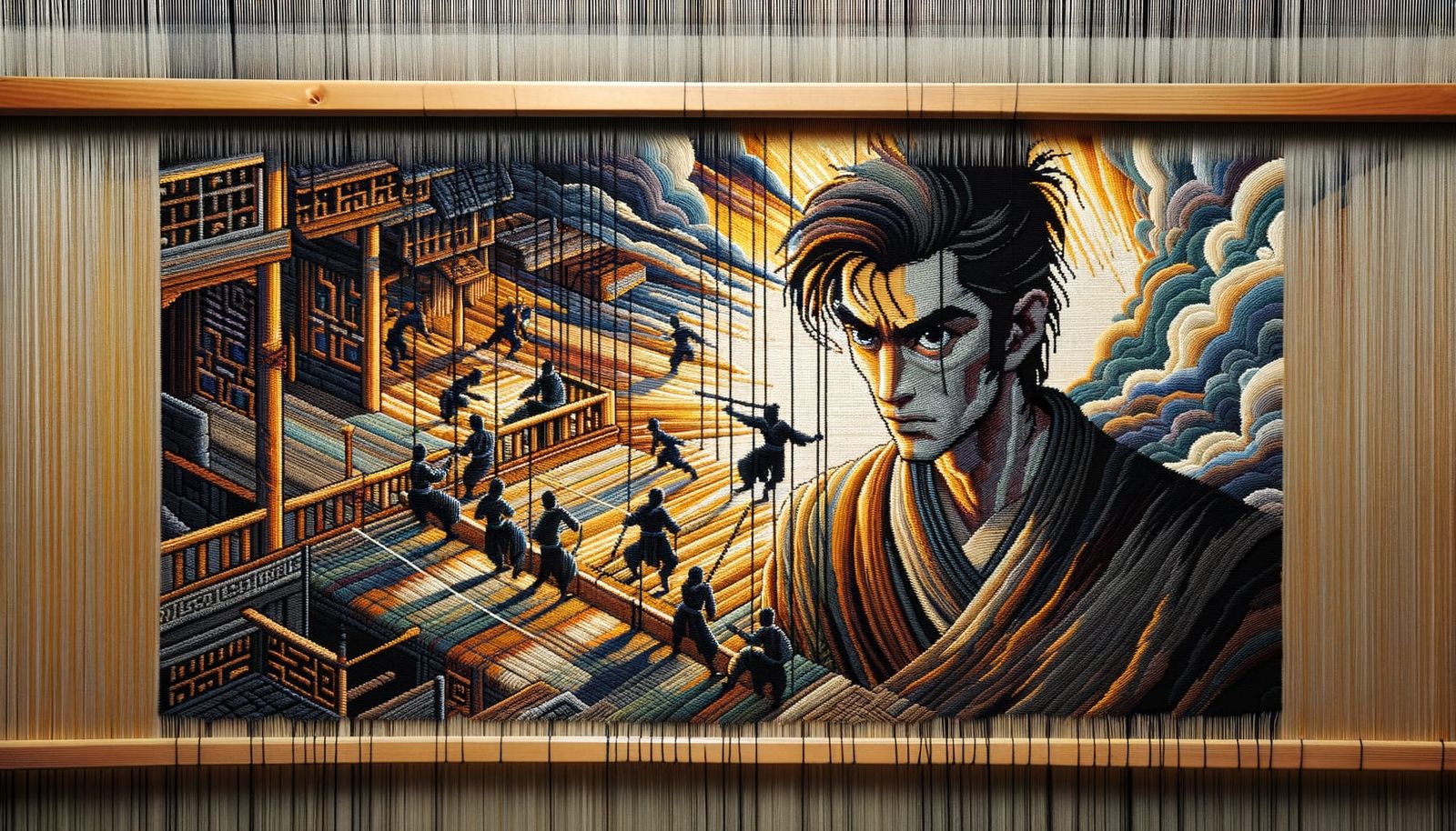 The Weaver's Tale of a Thief's Redemption in Vibrant Tapestr...