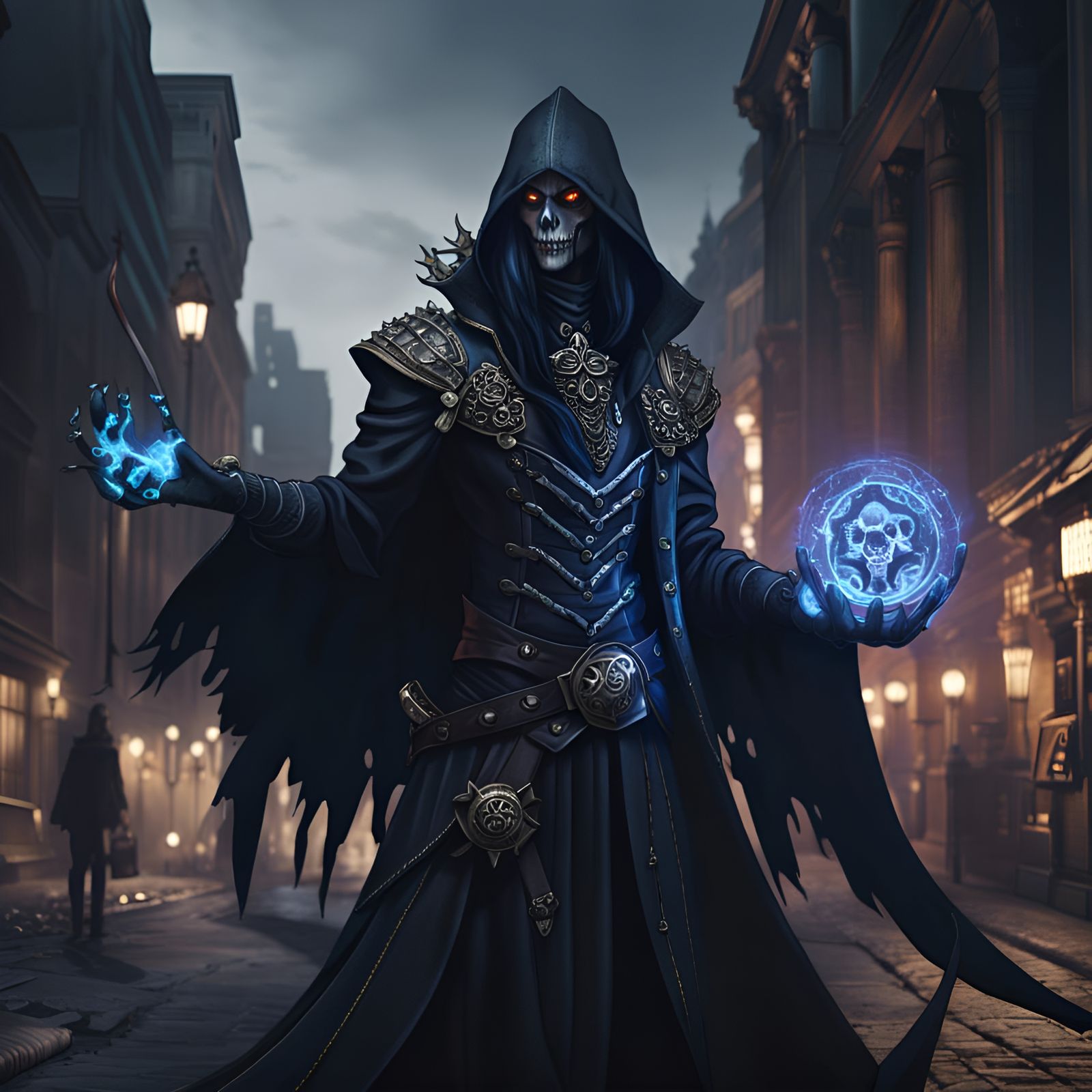 Necromancer Portrait in Undead City