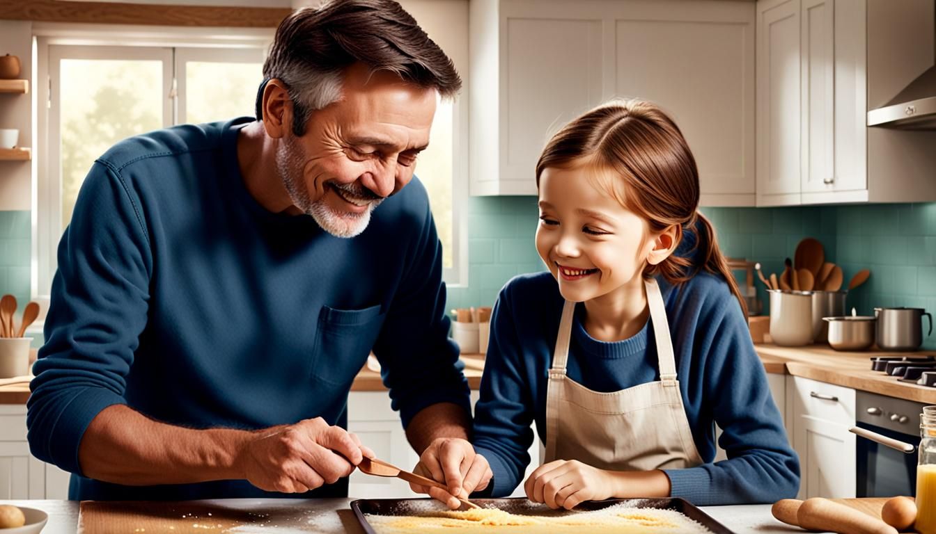 Heartwarming Split Screen of Family Bonding Moments