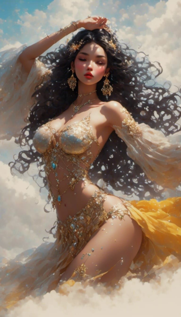 Hyperrealistic Gypsy Beauty in 16K Resolution