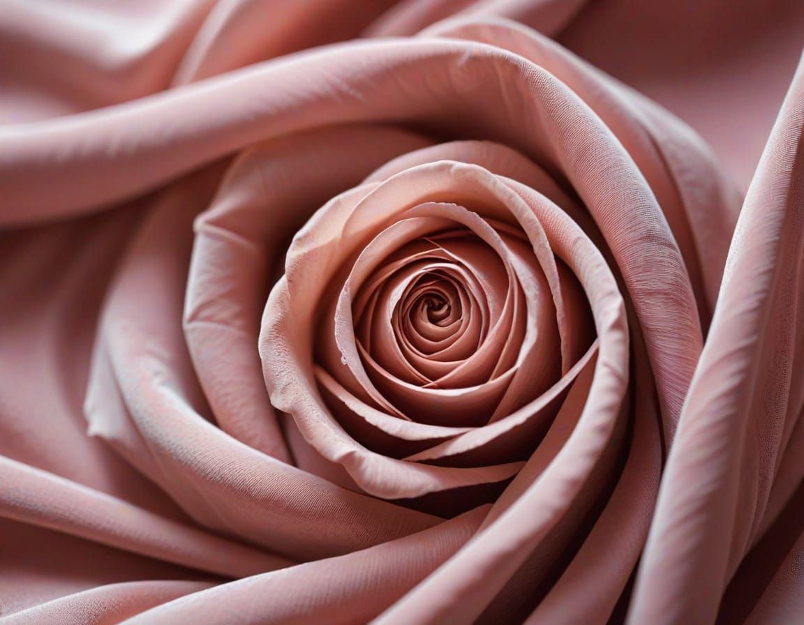 Velvet Rose Texture in Soft, Diffused Light