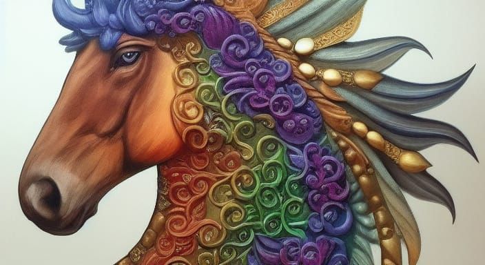 Intricately Detailed Adventurous Character Design