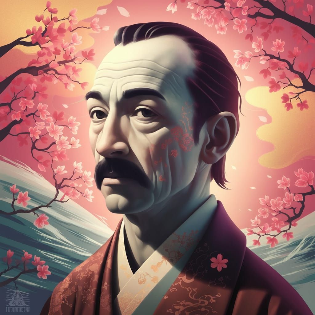 Picasso in Ukiyo-e Splendor