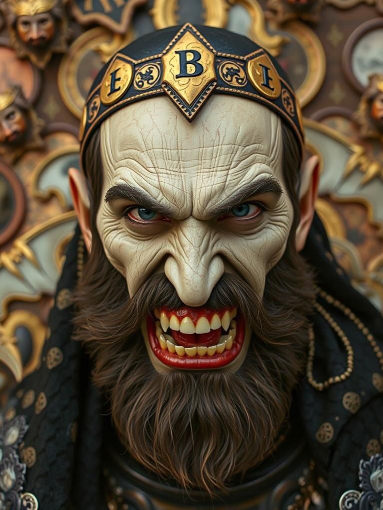 Vlad Tepes: A Romanticism Style Portrait