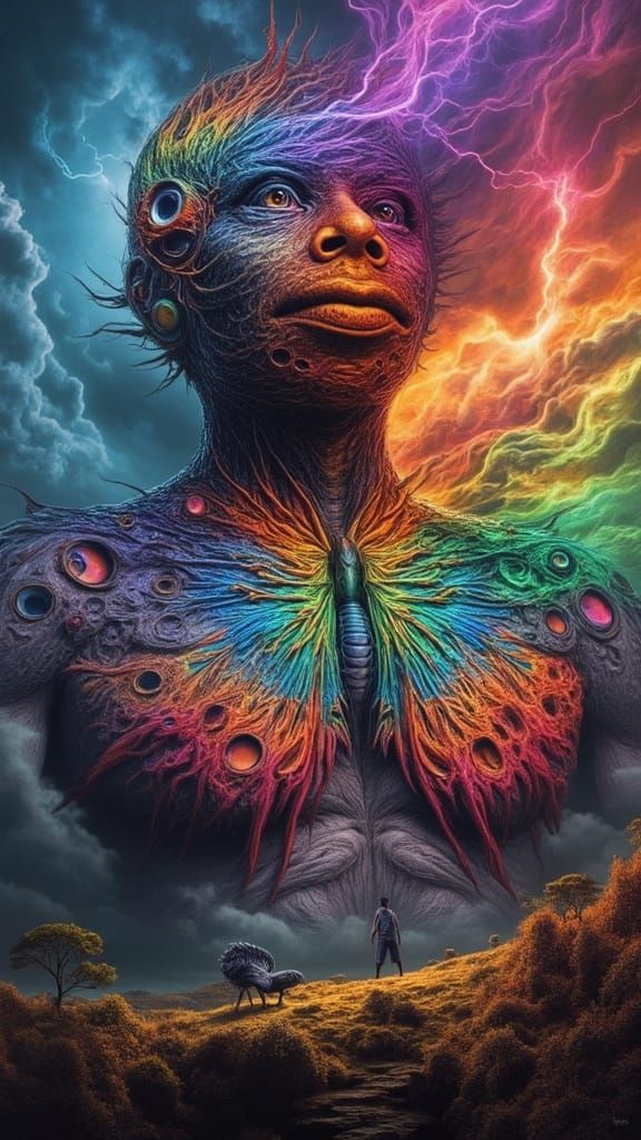 Surreal Nightmare of Mutated Clones and Wooden Man