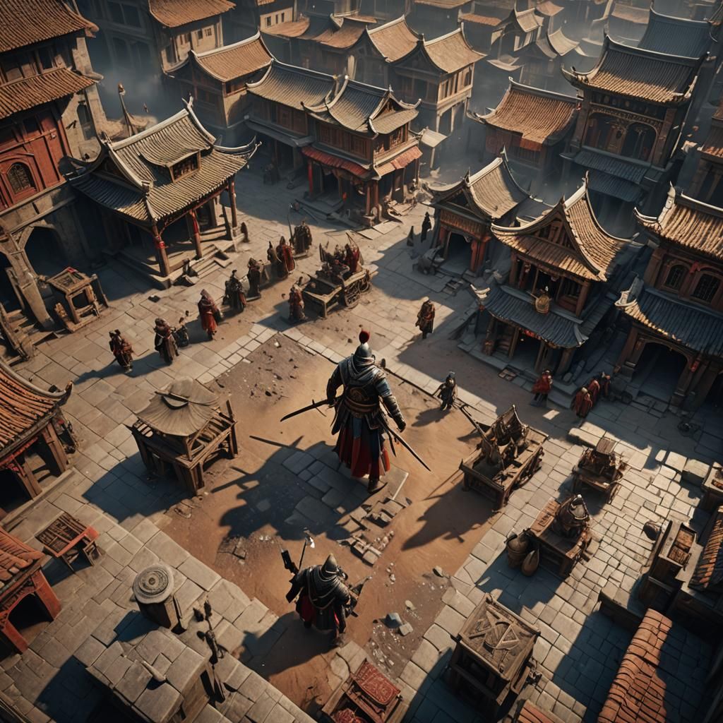 Assassin's Creed Assassination: Detailed Matte Painting
