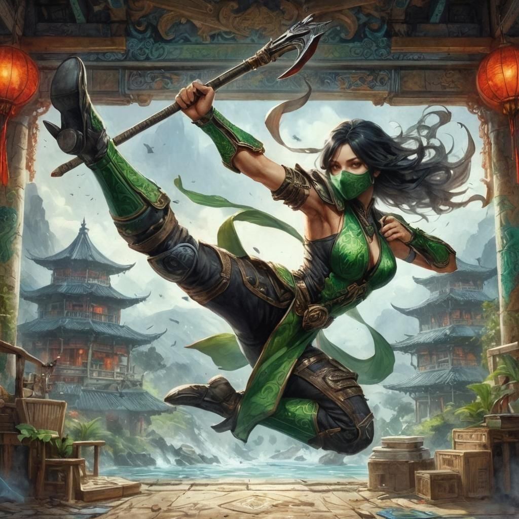 Detailed Inky Drawing