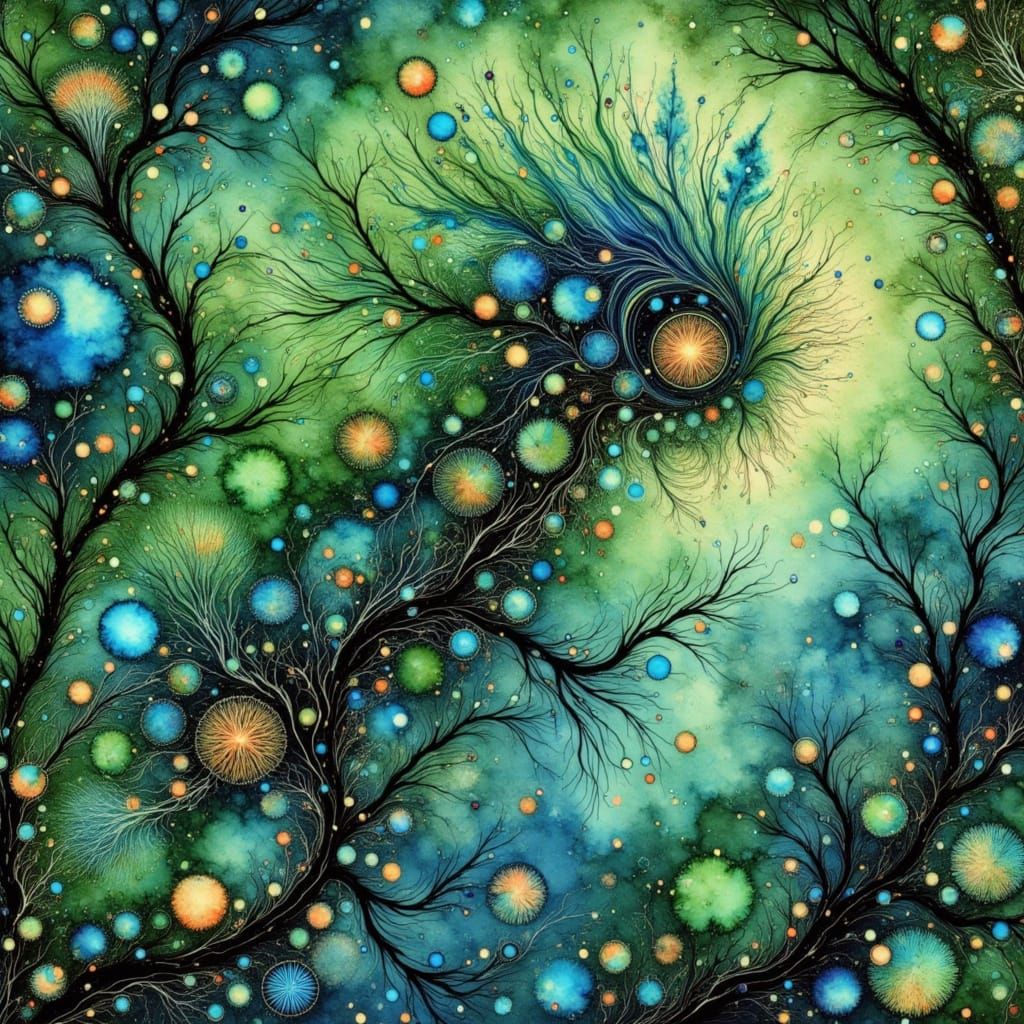 Robotic Chameleon Blends into Jungle, Digital Art