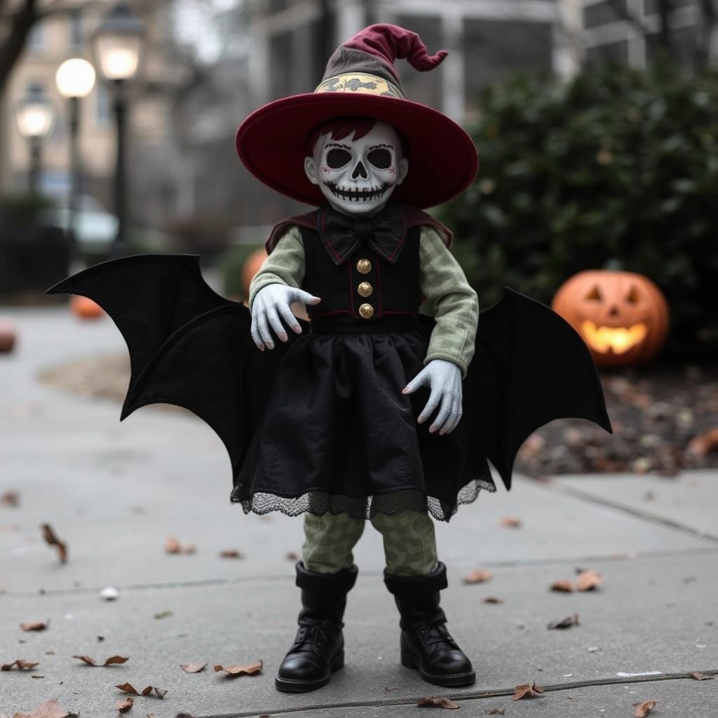 Spooky Halloween Scene