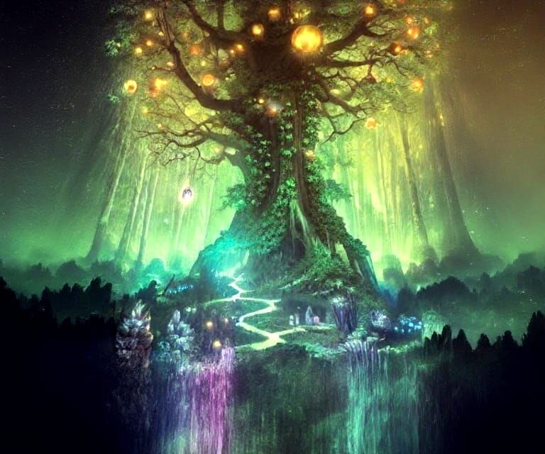 An enchanted tree  (No-Theme Thursday)