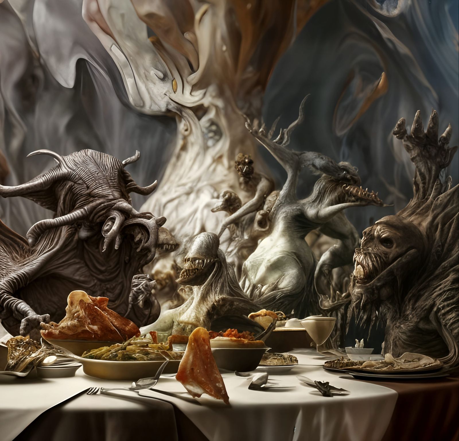 Unlovely - but good guests at Bistro BIzzarro