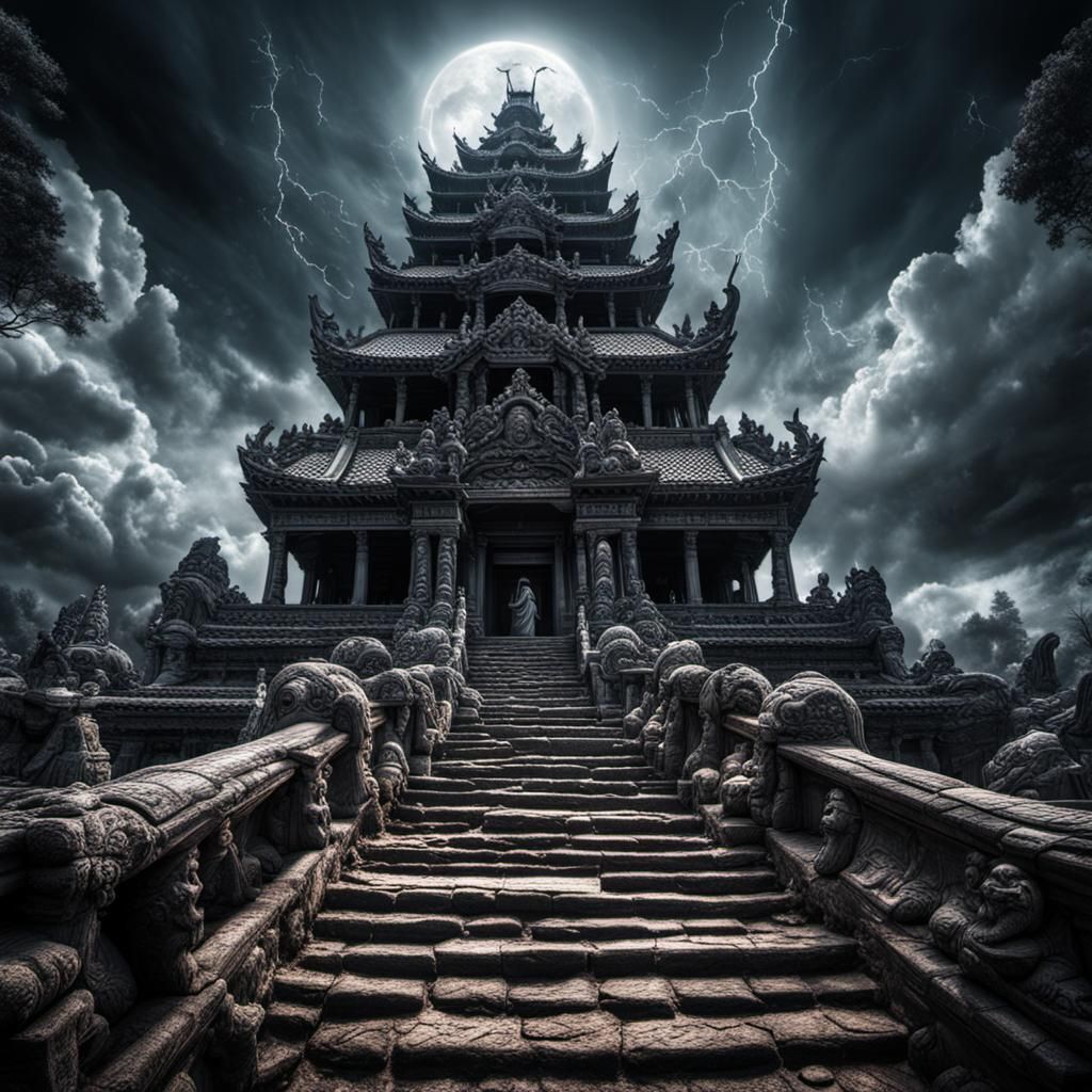 Hyperrealistic Old Gods Return in Cinematic Style