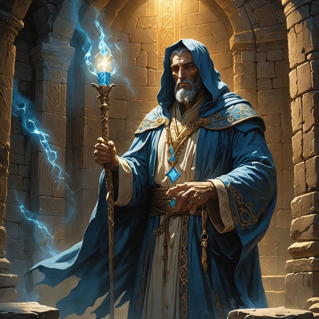 Mystical Rod of Resurrection in Fantasy Chamber