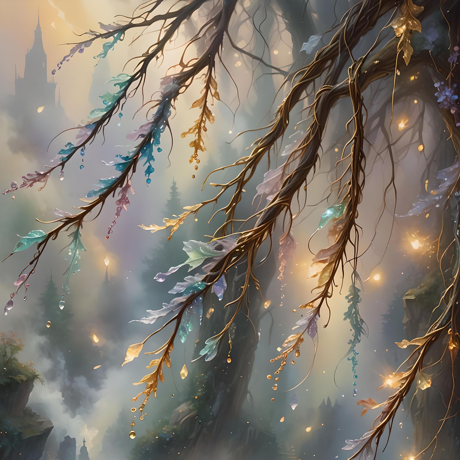 Ethereal Fantasy: Shrapnel of Consciousness in Mist