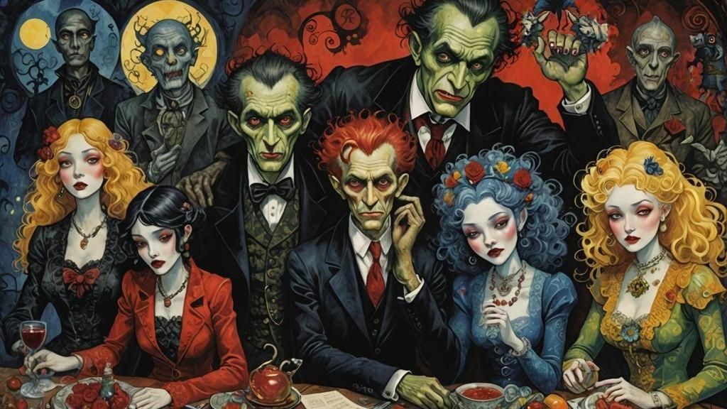 Vampires in Love: A Dark Fantasy Afrofuturist Vision