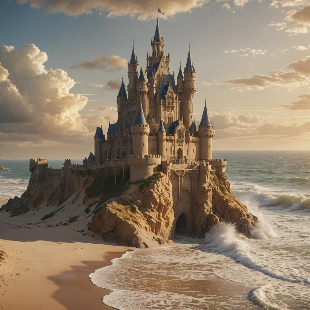 And castles made of sand
Fall in the sea eventually π°ποΈβοΈ high resolution sharp details cinematic vibrant colors sharp...