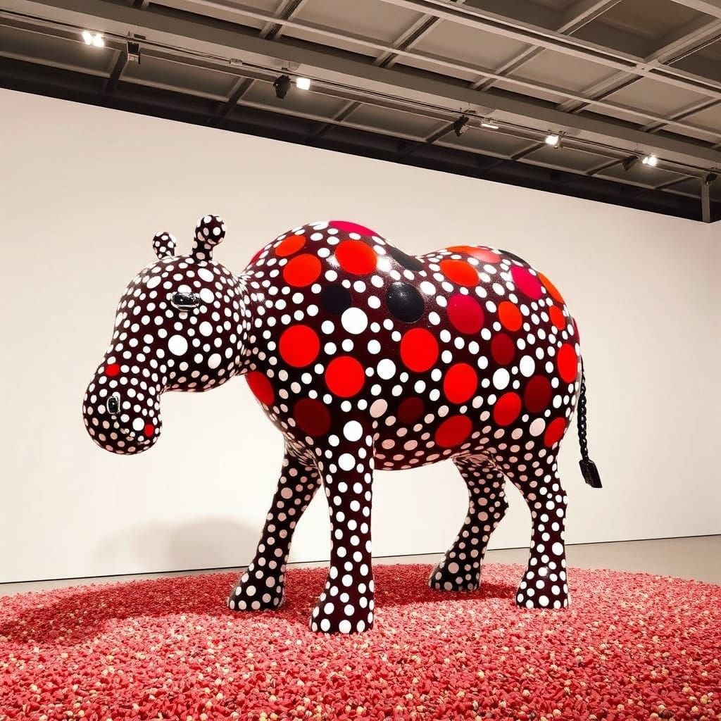 Kusama-Inspired Infinity Room Sculpture