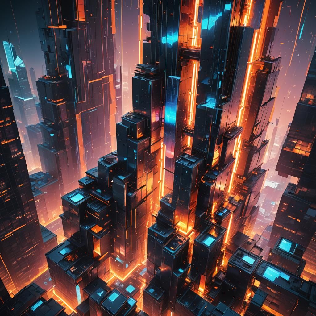Skyscraper Breaks Through Digital Walls in Unreal Engine