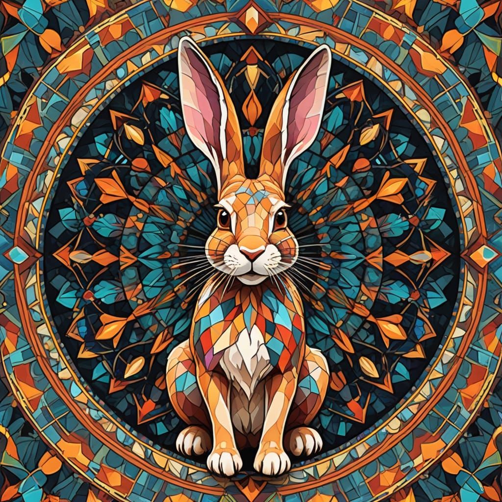 Jack Rabbit kaleidoscope.