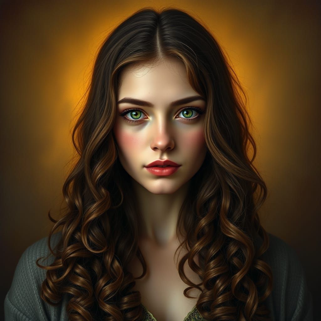 Ethereal Beauty in Warm, Earthy Tones