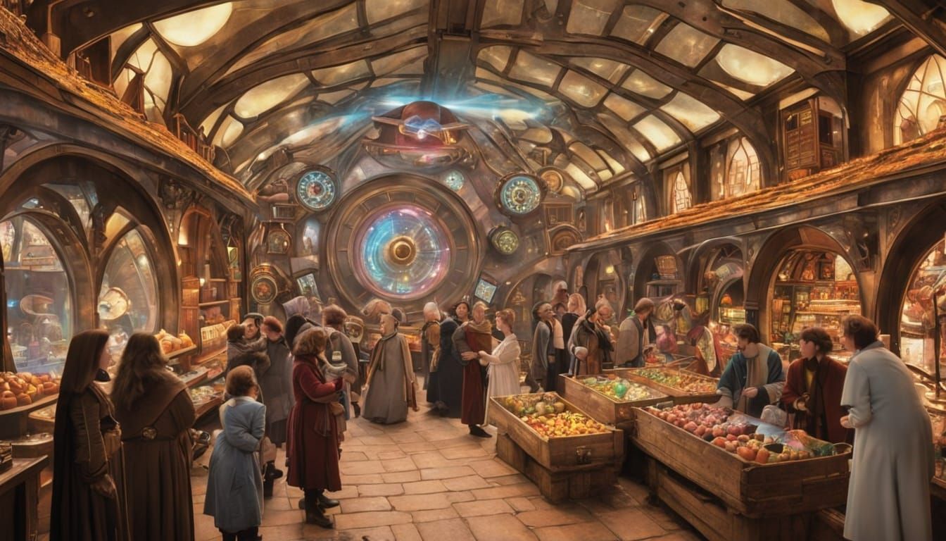 Time Machine at the market