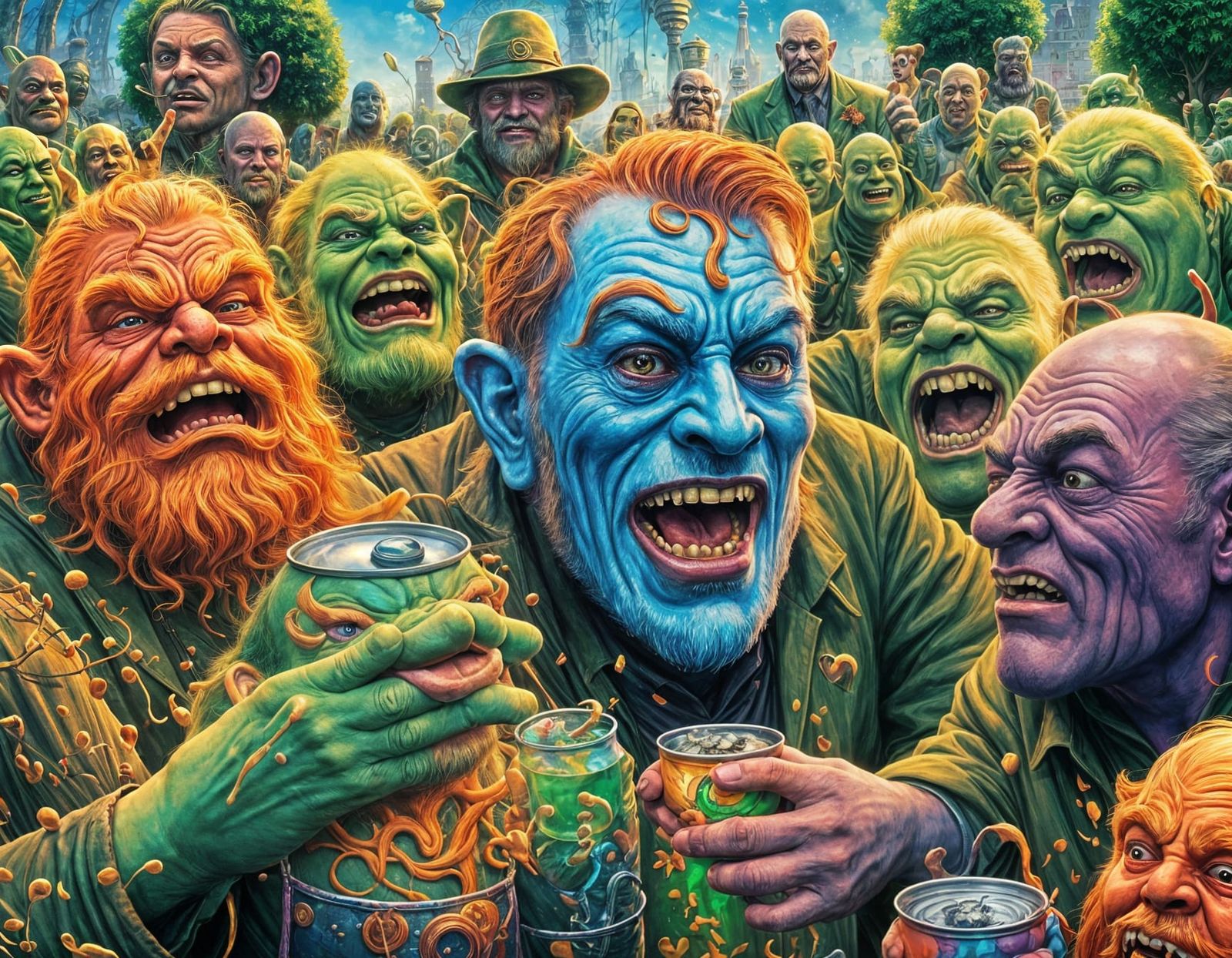 Anonymous Ray having a bad time on drugs with ogres, gay lep...