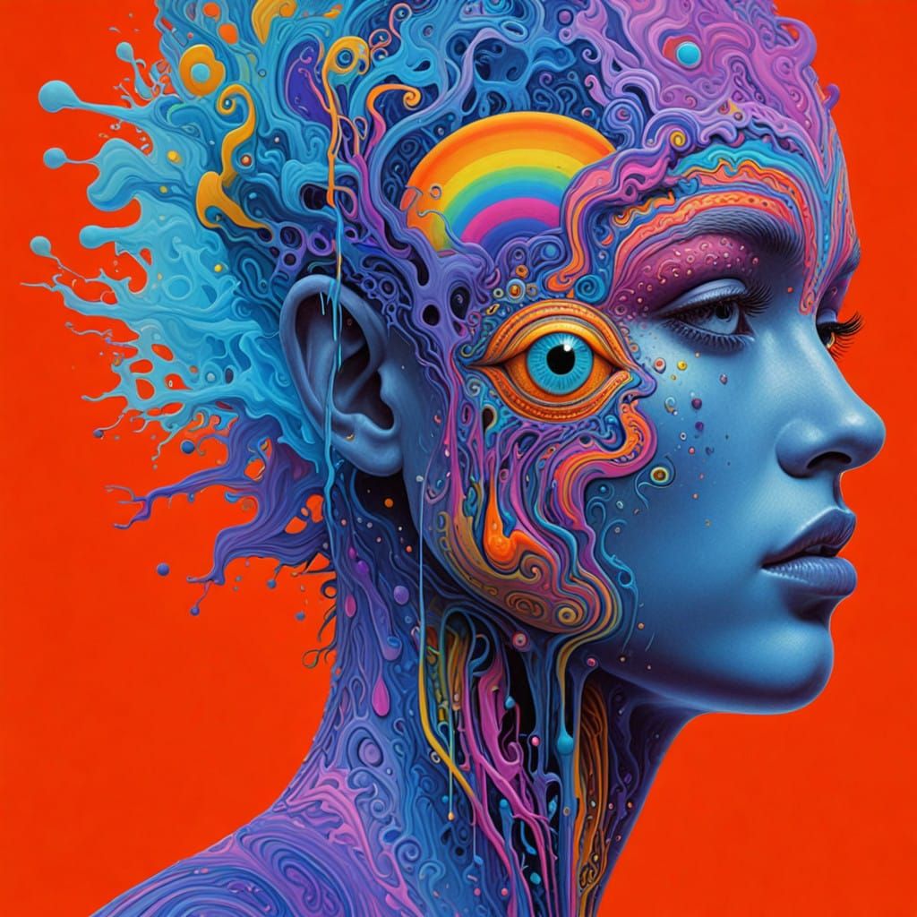 Ethereal Dreamscapes in Vibrant Hues