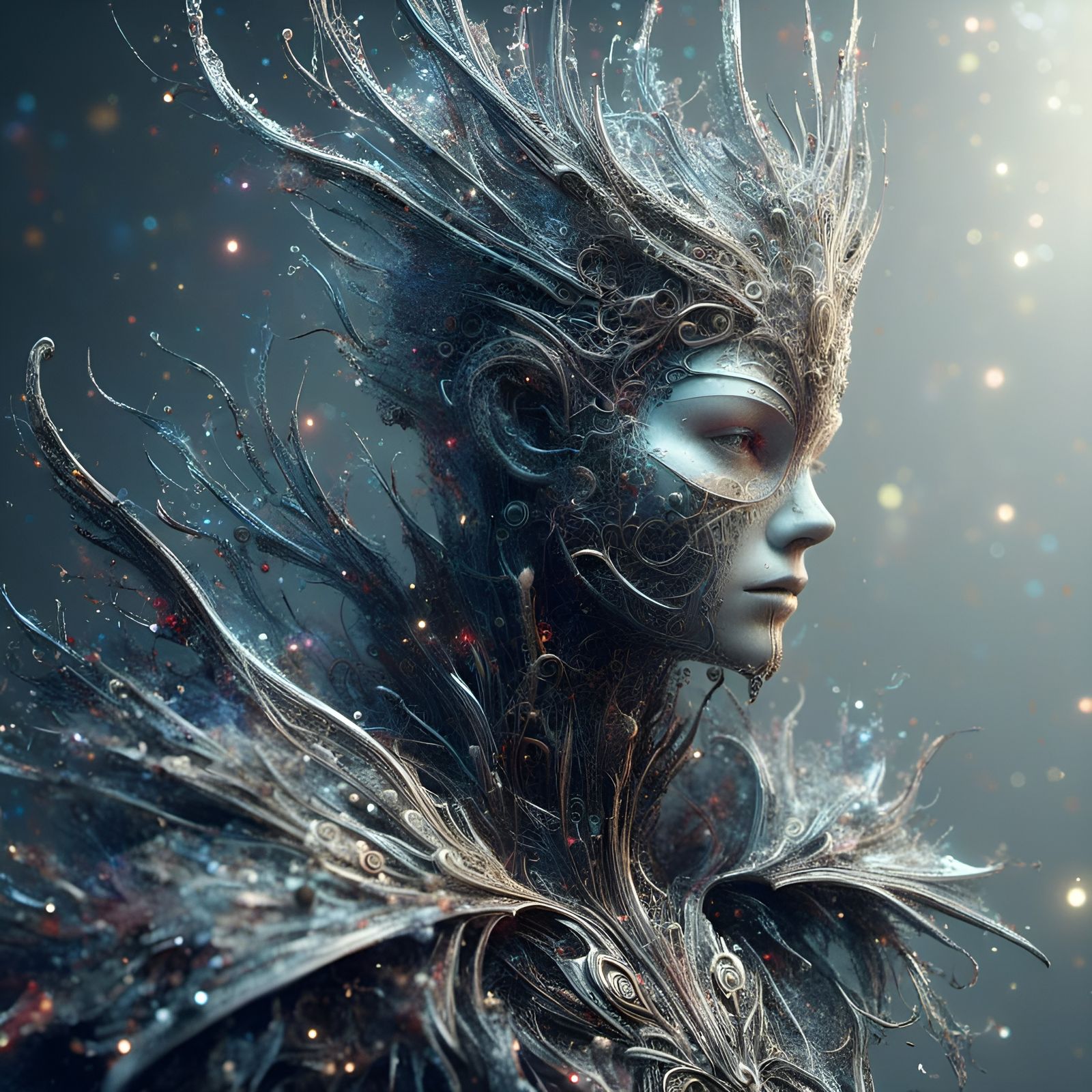 Mystical LoRA Model Applied to Image