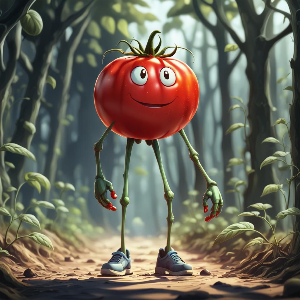 A Walking Tomato  - Joanna P.