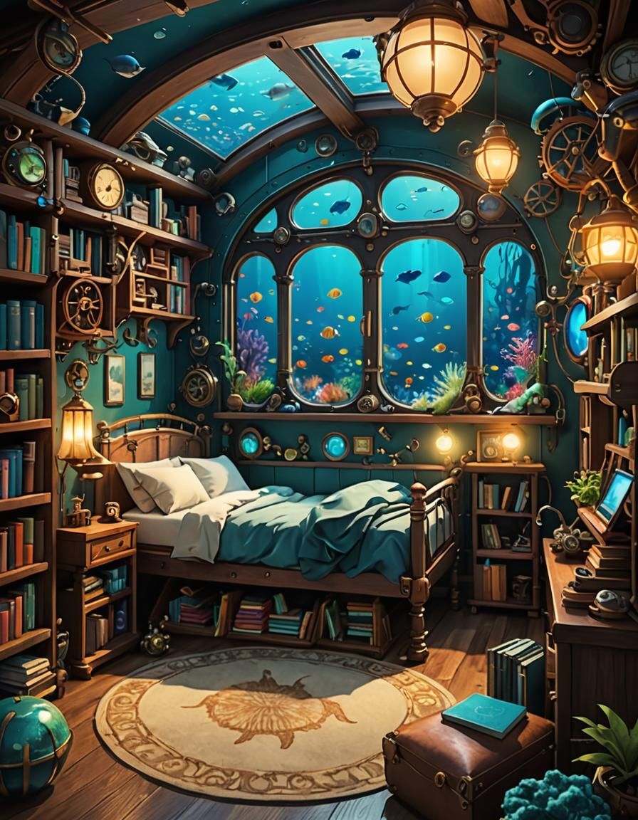 Underwater Bedroom