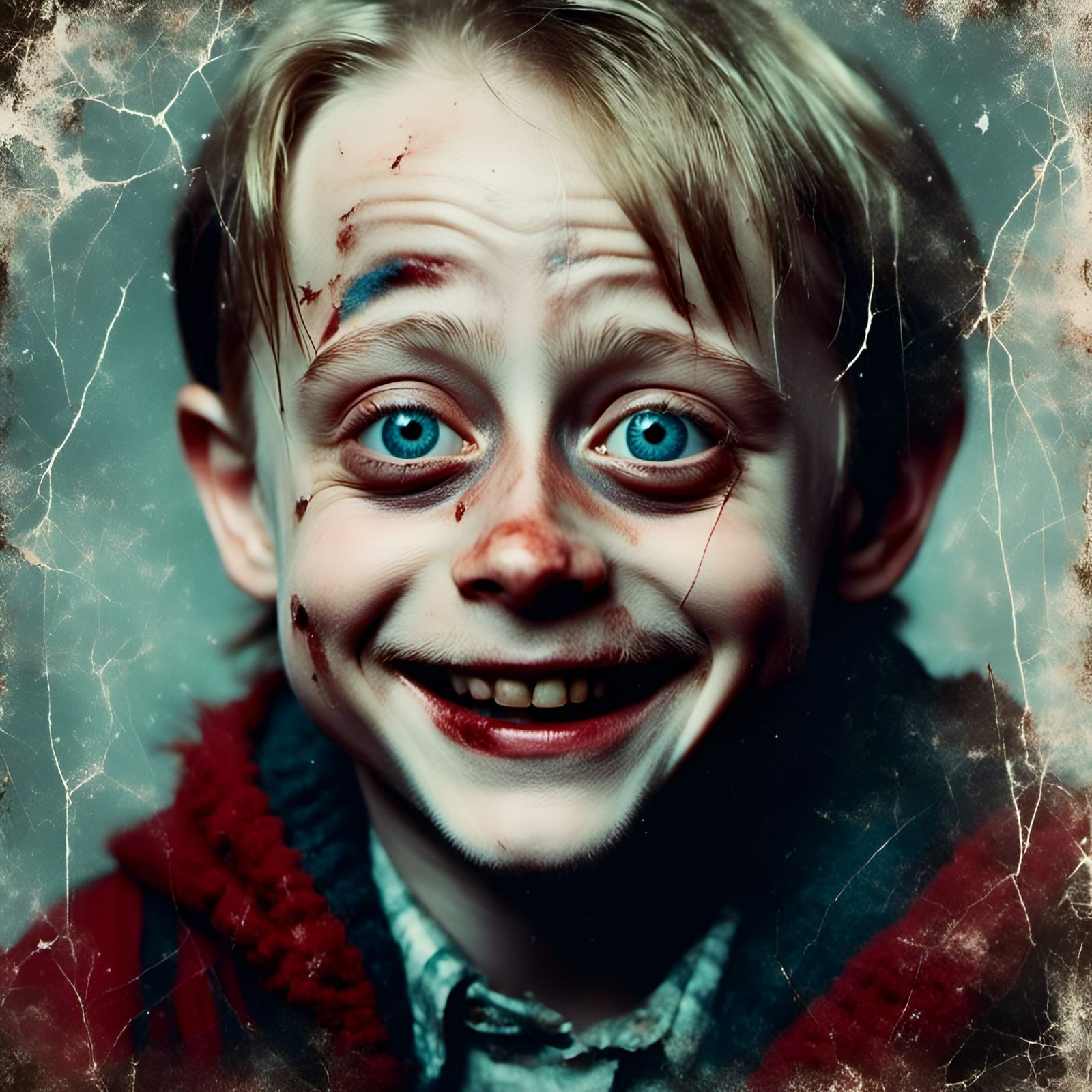 Smiling Macaulay Culkin Portrait