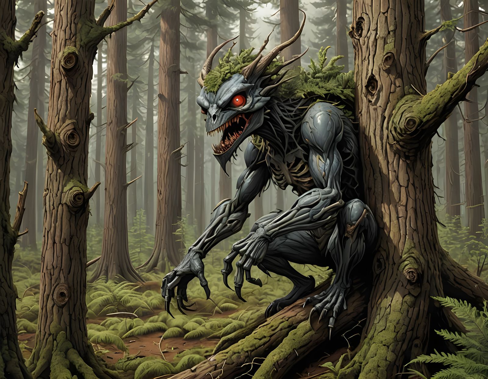 Mythical Agropelter: Fearsome Critter of Conifer Woods