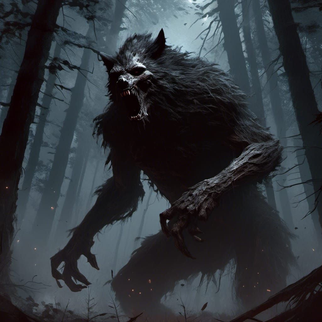 Terrifying Werewolf Hunts in Dark Forest
