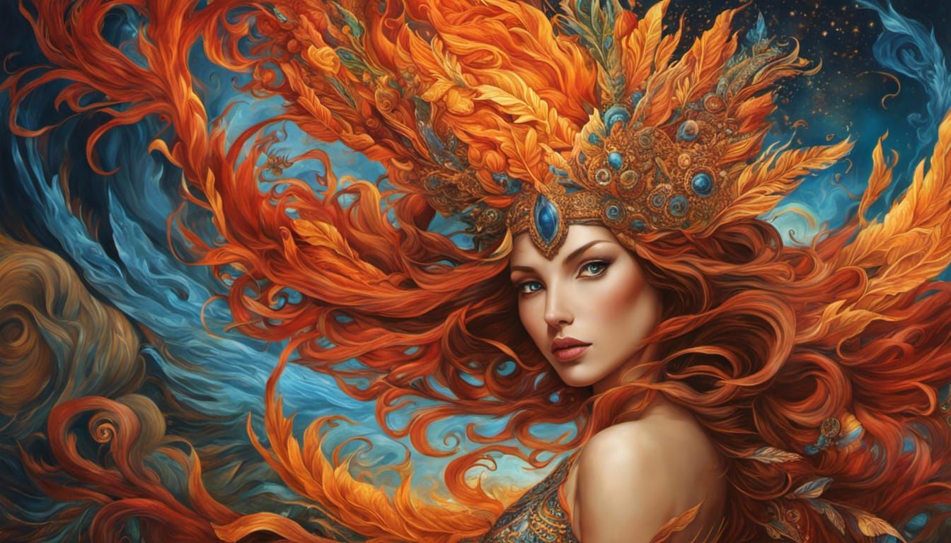 Elemental Women: Fire, Water, Earth, Air