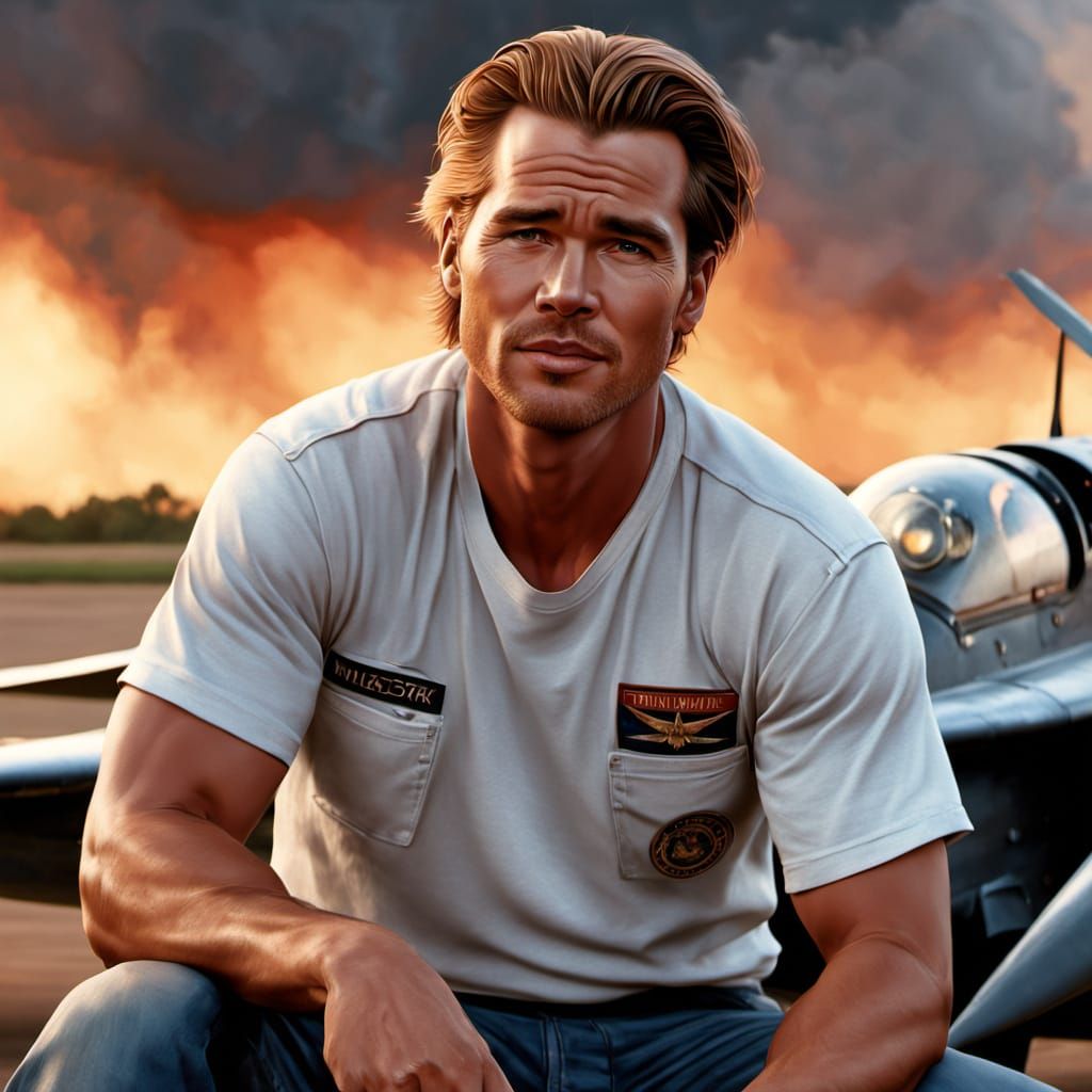 Timeless Portrait of a Young Val Kilmer