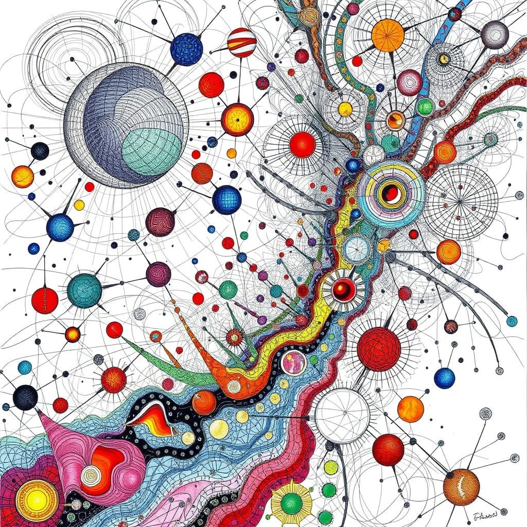 Psychedelic Hyperliminality in Art Deco Style