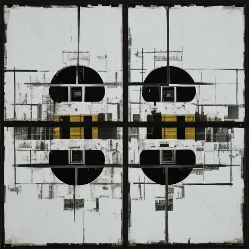 Duality: Abstract Expressionism Meets Religious Iconography