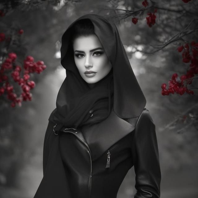 Portrait of a Beautiful Girl in Royo Style