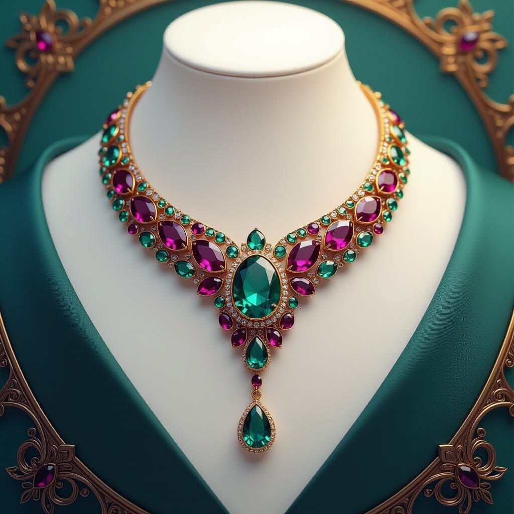 Art Deco Jewelry in Vibrant Colors
